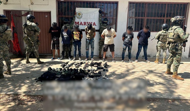 DETIENEN A SIETE GENERADORES DE VIOLENCIA EN COYUCA DE BENÍTEZ, GUERRERO