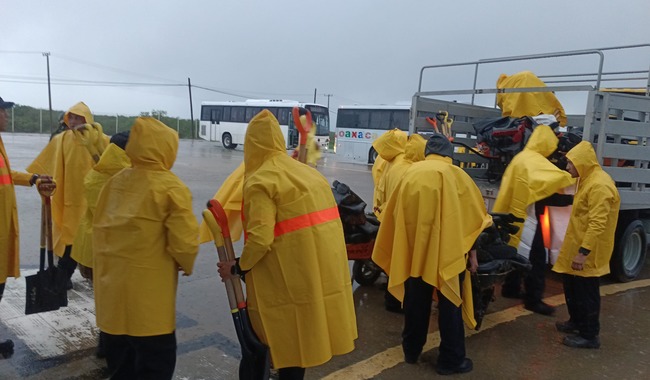 Se activa Fase de Auxilio del Plan Marina en Oaxaca y Guerrero; y se moviliza Brigada de Respuesta ante Emergencias por el huracán “Erick”