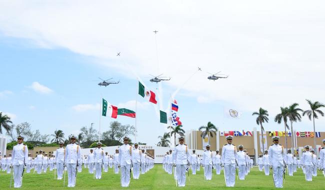 Marina se enorgullece en presentar a los 337 Guardiamarinas que hoy egresan de la Heroica Escuela Naval Militar