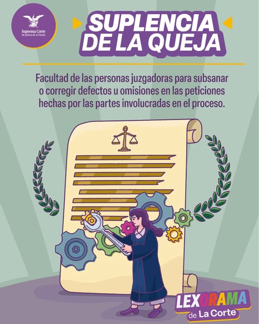 ¿Qué es la suplencia de la queja? #LaCorte te lo explica. #ConoceMás #SaberEsTuDerecho