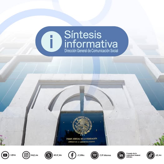 En la #SíntesisInformativa del #PJF puedes consultar las primeras planas, columnas, publicaciones oficiales y más.