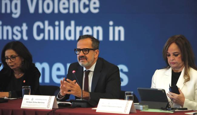 Reafirma México compromiso con la Alianza Global para Poner Fin a la Violencia contra los Niños