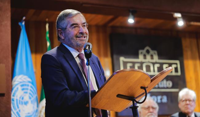 Propone canciller De la Fuente revisión del sistema multilateral y de las Naciones Unidas