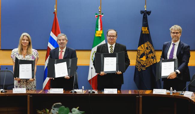 Cancillería, UNAM y embajada de Noruega unen esfuerzos en favor de la cultura de paz