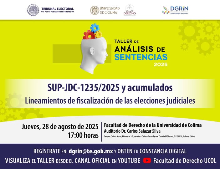 #EnVivo | Taller de Análisis de Sentencias, en Colima