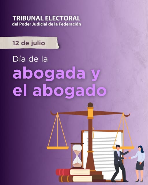 Detrás de cada derecho defendido, hay una abogada o abogado con vocación de justicia. En cada elección íntegra, está su invaluable contribución para garantizar que la voluntad ciudadana sea respetada. En el Día de la Abogada y el Abogado extendemos nuestras felicitaciones.