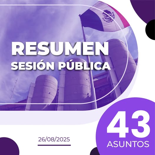 La #SalaSuperior del #TribunalElectoral resolvió 43 asuntos en sesión pública del 26 de agosto.