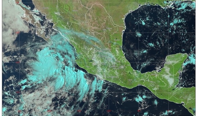 Ivo mantendrá lluvias fuertes en el sur de Baja California Sur
