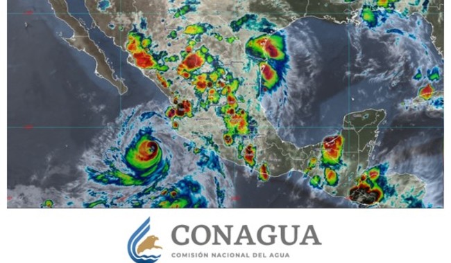 Flossie se intensificó a huracán de categoría 3 en la escala Saffir-Simpson