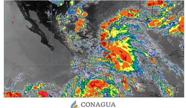 Se prevén lluvias de intensas a extraordinarias en 8 estados de México