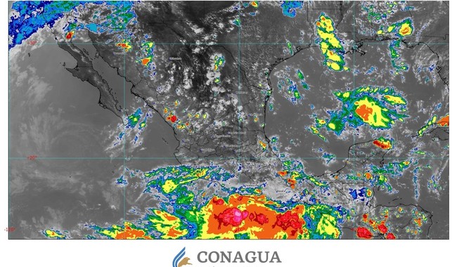 Se formó la tormenta tropical Narda