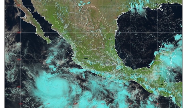 Se esperan lluvias muy fuertes en Jalisco, Colima y Michoacán, durante las próximas horas