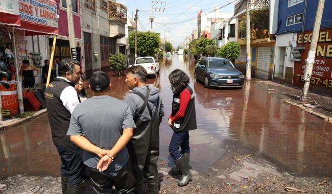Gobierno de México coordina acciones para apoyar a la población afectada por inundaciones en el Valle de México