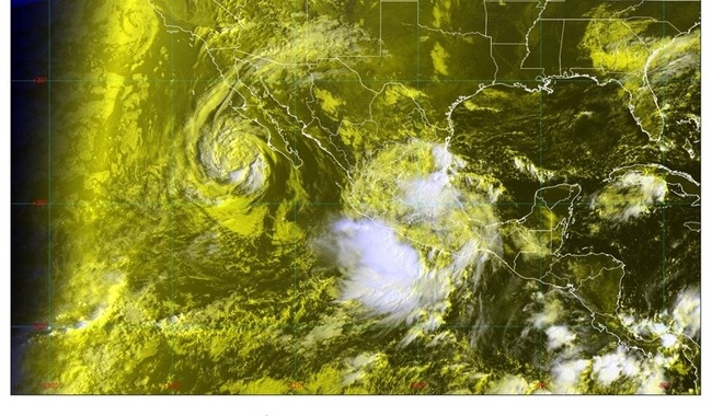 Se formó la depresión tropical Diecisiete-E frente a las costas de Guerrero