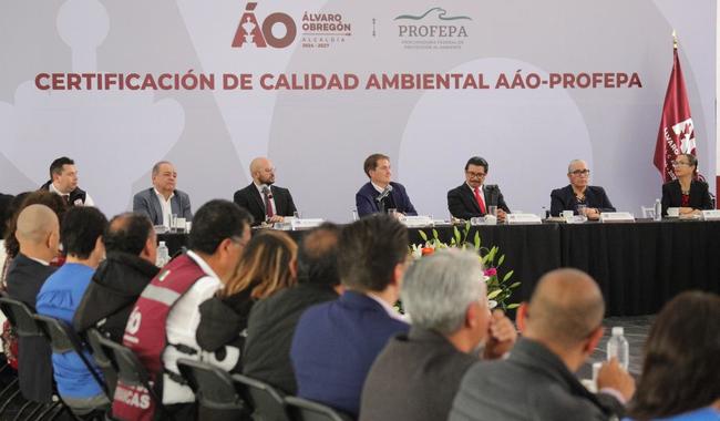 Ingresa la alcaldía Álvaro Obregón al proceso de certificación en calidad ambiental de la Profepa