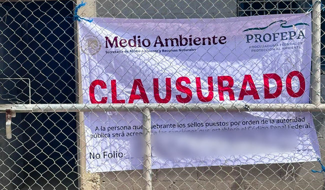 Profepa clausura sitio de disposición final en San Luis Potosí