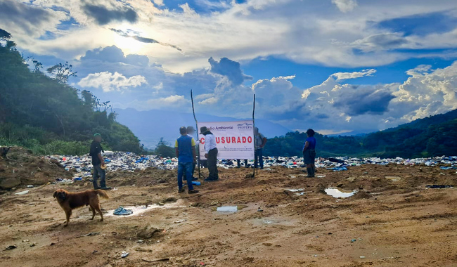 Por manejo inadecuado de los residuos, Profepa clausura sitio de disposición final en Ocosingo, Chiapas