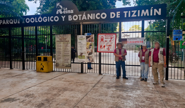 Clausura Profepa el Zoológico La Reina, de Tizimín, por faltas al trato digno y respetuoso de diversos ejemplares