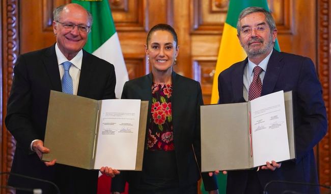 Firman México y Brasil acuerdos en materia comercial, de salud, agricultura y energía
