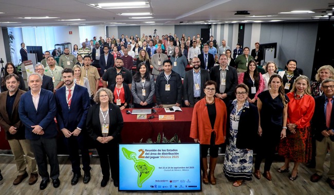 México anfitrión de la Segunda Reunión de los Estados del área de distribución del jaguar