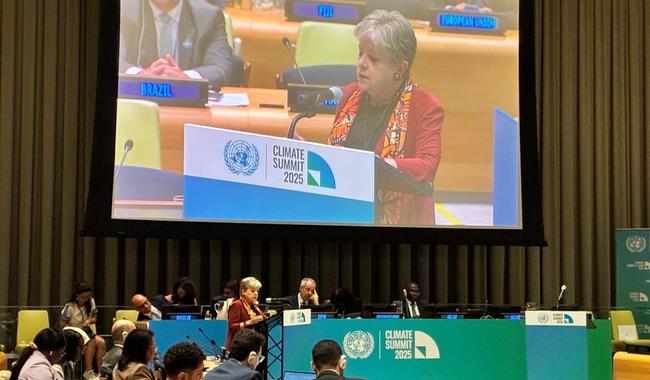 México concluye participación en la Semana del Clima de Nueva York con llamado a la unidad global rumbo a la COP30