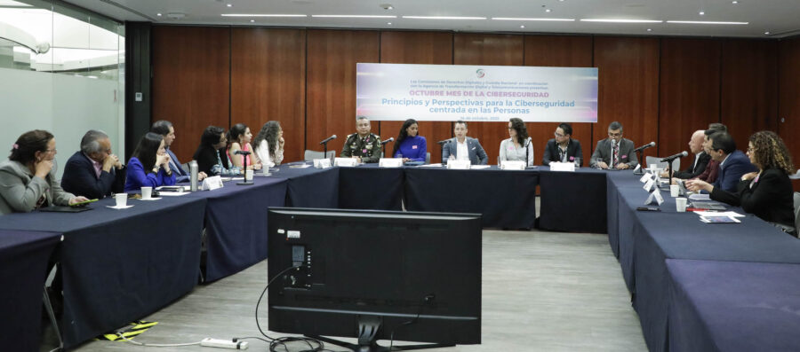 Dialogan en el Senado sobre seguridad en el espacio digital