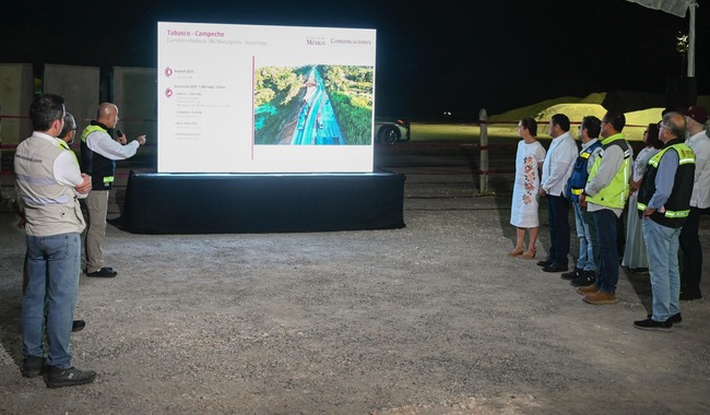 Modernización de la carretera Macuspana-Escárcega con avance de 80 por ciento: Jesús Esteva Medina