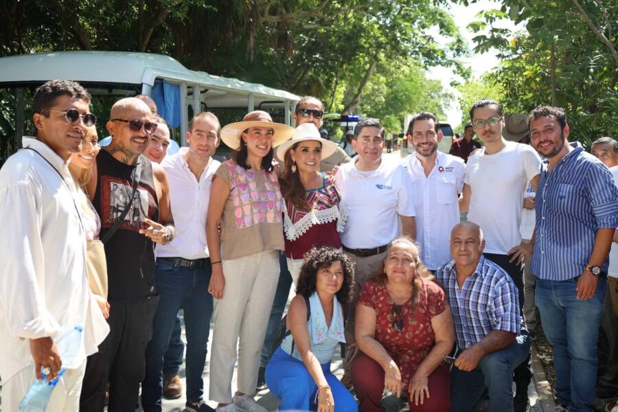 Atiende secretaria de Turismo, Josefina Rodríguez Zamora, los principales temas para mejorar el flujo de visitantes en Tulum