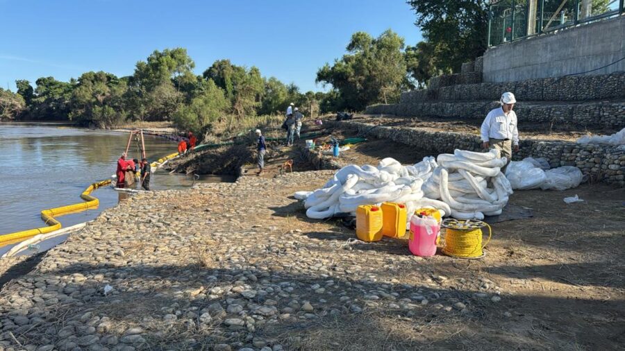 Concluyen al 100% trabajos de limpieza de Pemex en la CAEV en Álamo Temapache