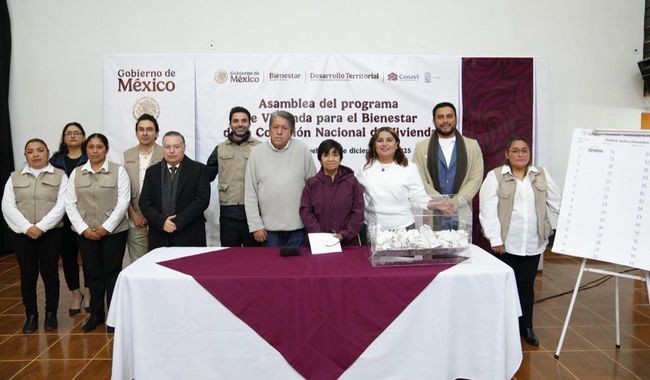 Arrancan Sedatu y Conavi 154 sorteos de asignación de vivienda para familias no derechohabientes