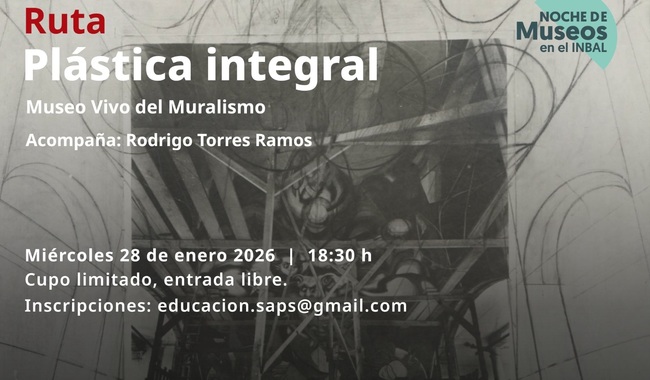 SAPS CONTINUARÁ EL CICLO RUTA PLÁSTICA INTEGRAL CON VISITA AL MURAL PATRICIOS Y PATRICIDAS DE SIQUEIROS
