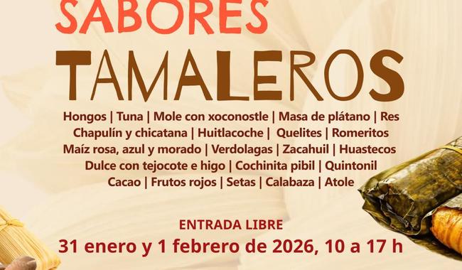 ENCUENTRO DE SABORES TAMALEROS REÚNE TAMALES DE NUEVE ENTIDADES EN EL COMPLEJO CULTURAL LOS PINOS