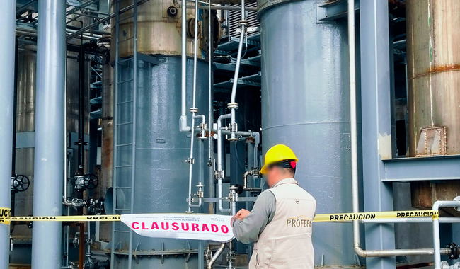 Clausura Profepa empresa de resinas por realizar obras sin autorización de impacto ambiental en Tizayuca