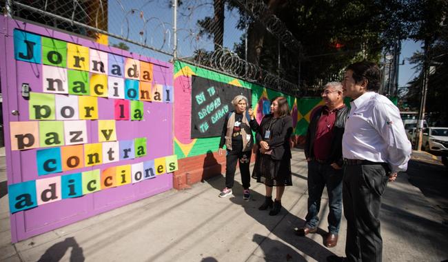 Boletín 361. Encabeza secretario tercera Jornada Nacional Por la Paz y contra las adicciones, en la que participan 5 millones de personas