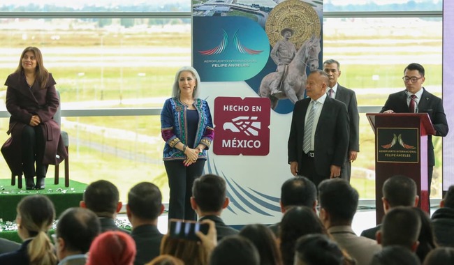 AIFA y Mexicana de Aviación reciben el distintivo Hecho en México