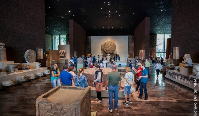 CINCO MILLONES DE VISITANTES RECIBIÓ EL MUSEO NACIONAL DE ANTROPOLOGÍA, EN 2025