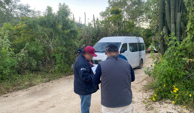 Por dar servicios turísticos sin permiso, asegura Profepa vehículo en la Reserva de la Biosfera Sierra la Laguna