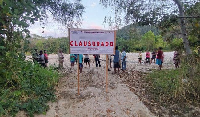 Detecta Profepa actividades ilegales en ecosistemas costeros y ribereños de Oaxaca