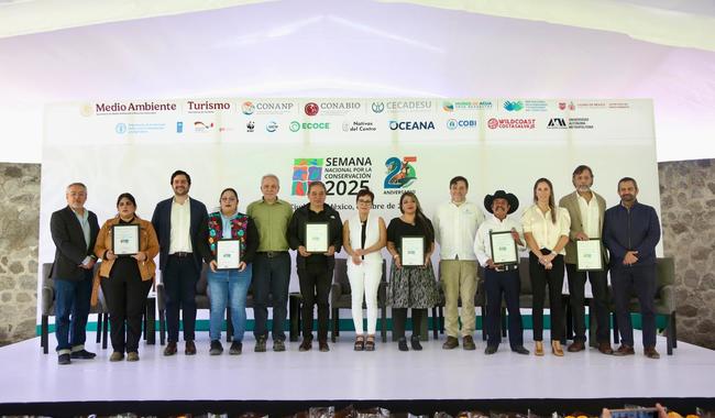 La Conanp da a conocer a los ganadores y menciones honoríficas del Reconocimiento a la Conservación de la Naturaleza 2025