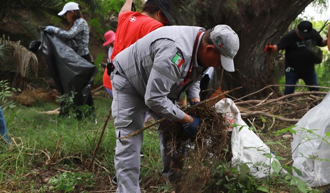 Sector ambiental federal fortalece acciones para el saneamiento del río Tula