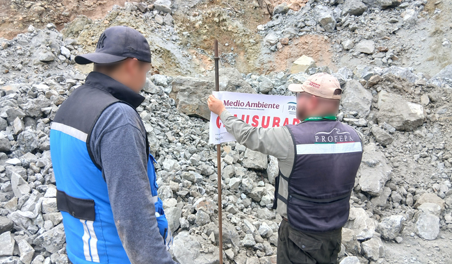 Por cambio ilegal de uso de suelo y falta de permiso de impacto ambiental, Profepa clausuró proyecto minero en San Bernardino de Milpillas