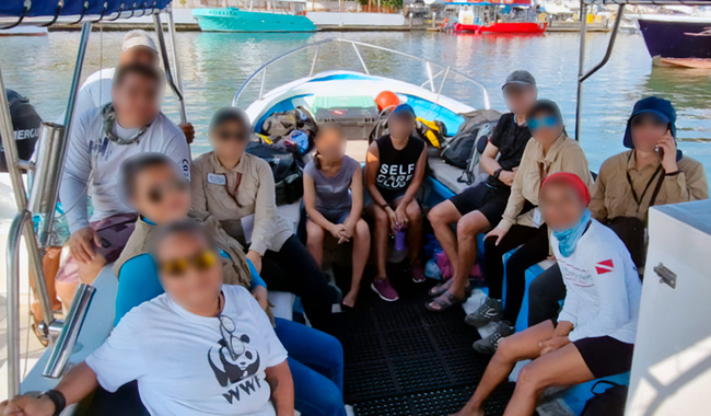 Con la colaboración de WWF México, Profepa acredita el primer Comité de Vigilancia Ambiental Participativa de buzos