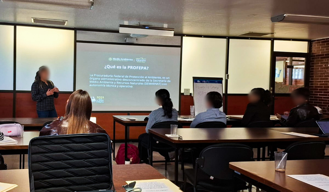Profepa imparte capacitación sobre auditoría ambiental a estudiantes del Tec de Monterrey, en Atizapán