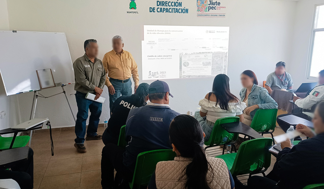 Profepa y Semarnat capacitan a personal del ayuntamiento de Jiutepec en materia ambiental