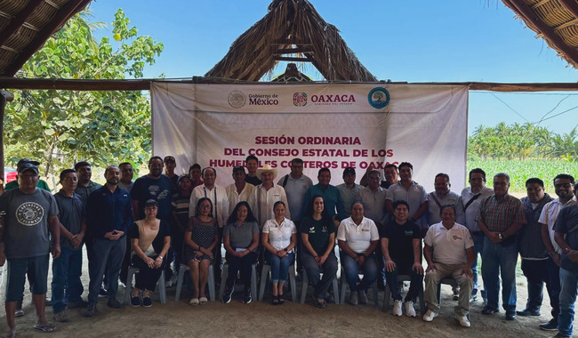 Profepa participa en la Primera Sesión Ordinaria del Consejo Estatal de los Humedales Costeros de Oaxaca