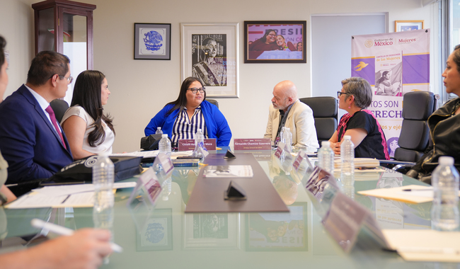 Secretaría de las Mujeres e IMER firman convenio para garantizar contenidos libres de violencia hacia las mujeres
