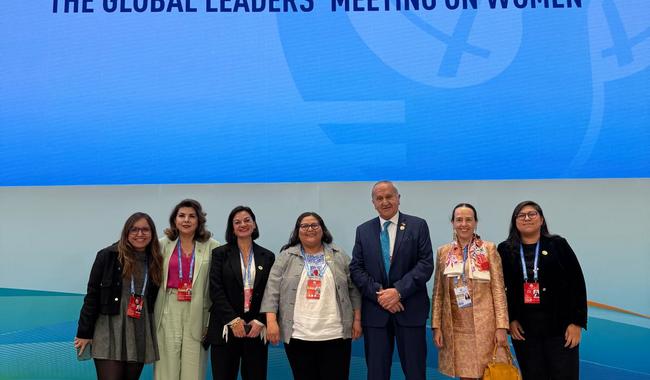 A 30 años de la Declaración y Plataforma de Acción de Beijing, México participa en Reunión de Líderes Mundiales sobre las Mujeres en China