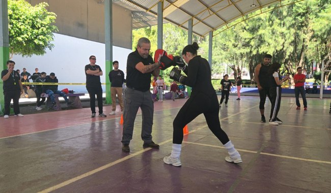 Secretaría del Trabajo y Previsión Social impulsa Clase de Box Comunitaria como parte del Plan Michoacán por la Paz y la Justicia