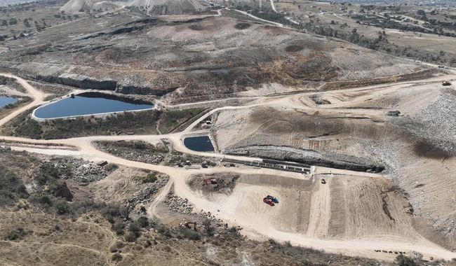 Profepa mantiene vigilancia constante en el relleno sanitario Chiltepeque en Puebla