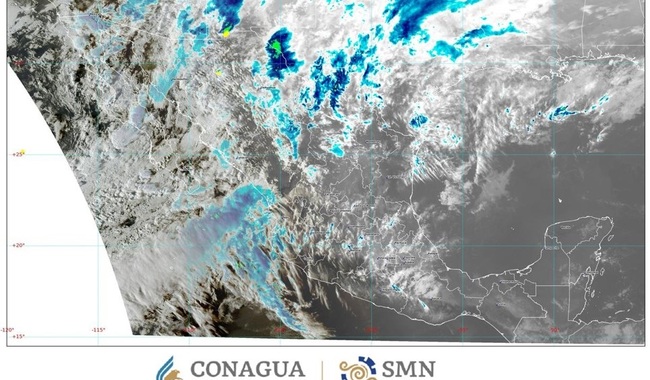 Efectos de la tercera tormenta invernal y los frentes fríos 30 y 31 se extenderán hasta el martes en el noroeste, norte y centro de México